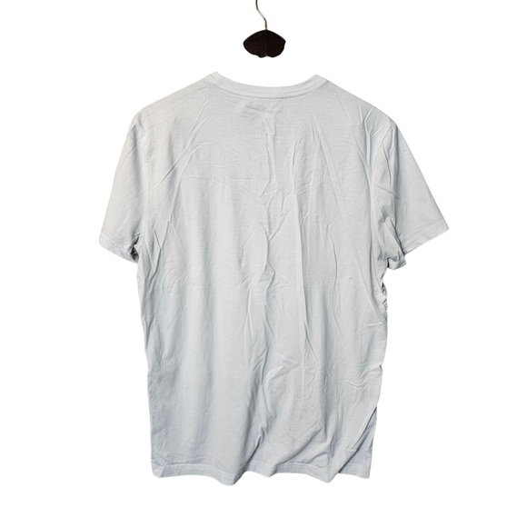 Banana Republic White Cotton Crewneck T-Shirt Men's Large - Picture 5 of 5